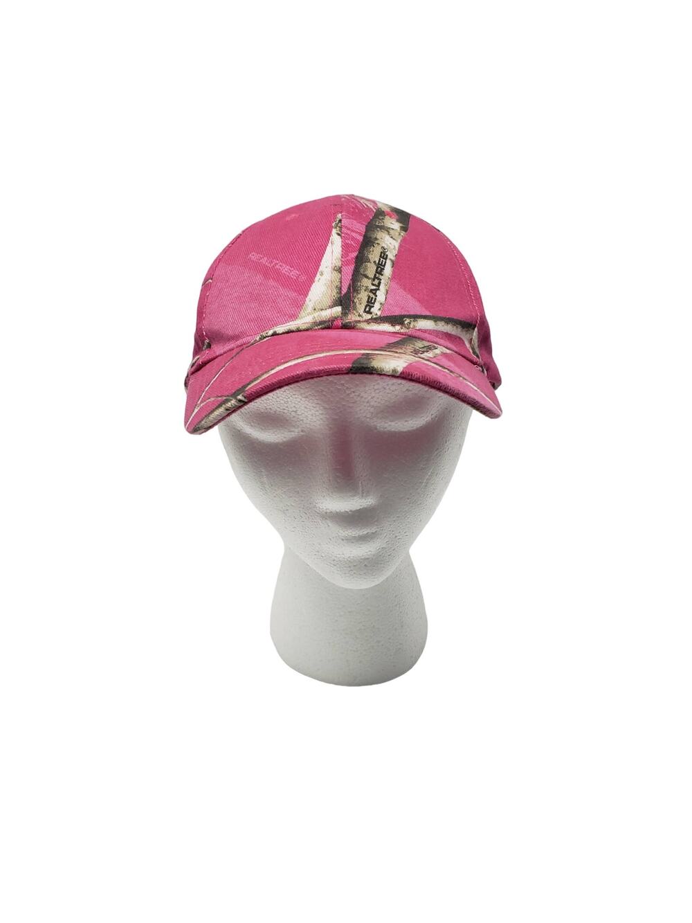 RealTree Pink Camo Kati One Size Fits All Adjustable Flex Strap Strap Hat